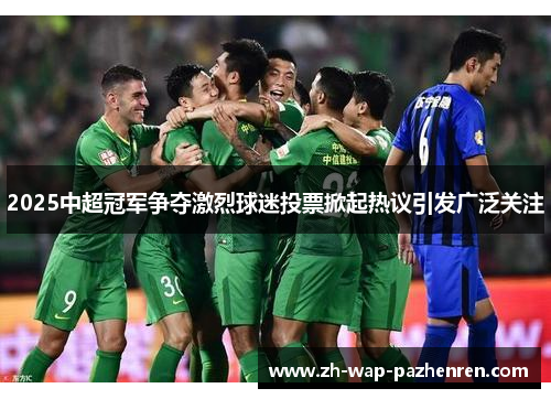 2025中超冠军争夺激烈球迷投票掀起热议引发广泛关注
