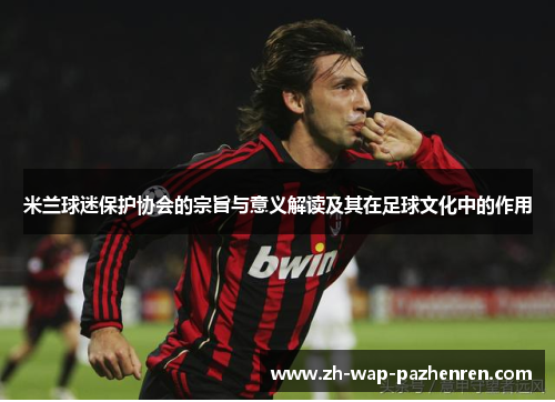 米兰球迷保护协会的宗旨与意义解读及其在足球文化中的作用 米兰球迷保护协会的宗旨与意义解读及其在足球文化中的作用